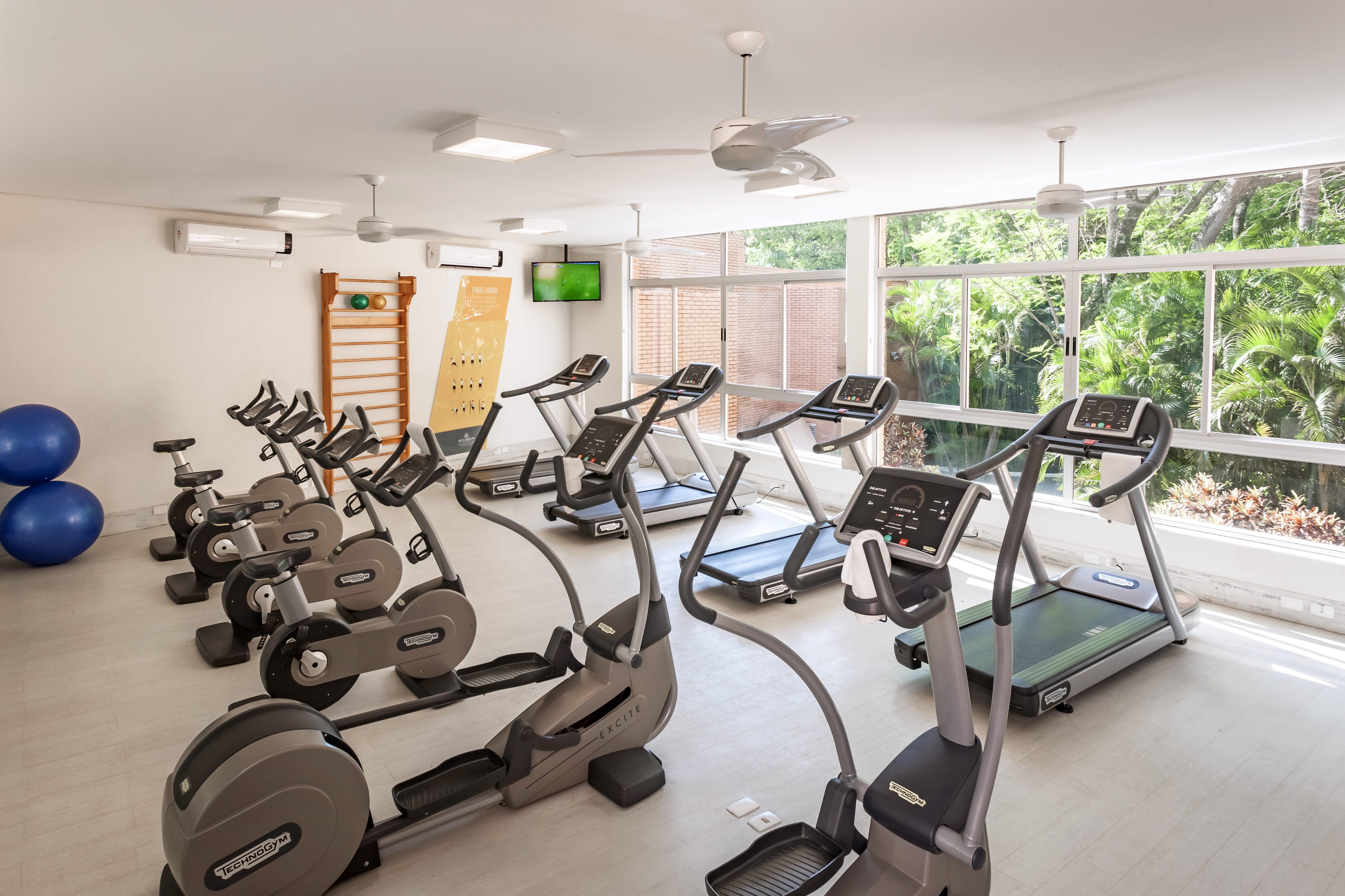 Bourbon Thermas Eco Resort Cataratas Do Iguacu Foz do Iguaçu Exterior foto The gym at the hotel